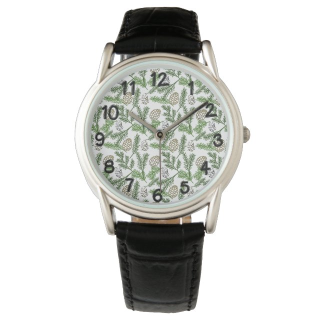 Pine Branches Watch (Front)