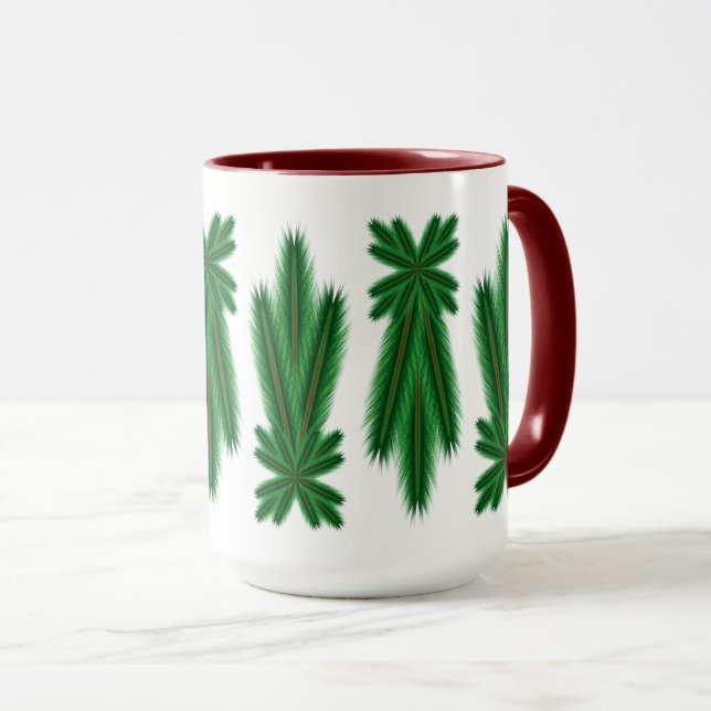 Pine Comet 15oz. Mug - Maroon (Front Right)