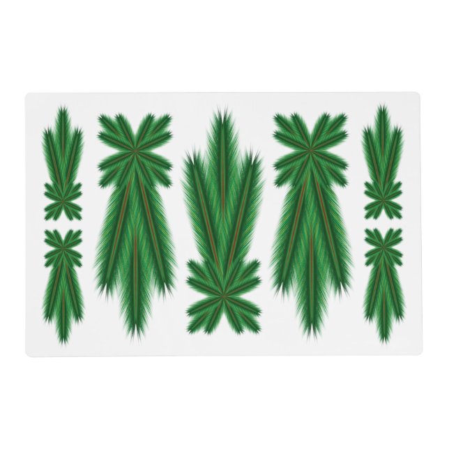 Pine Comet Wipeable Placemat (Front)