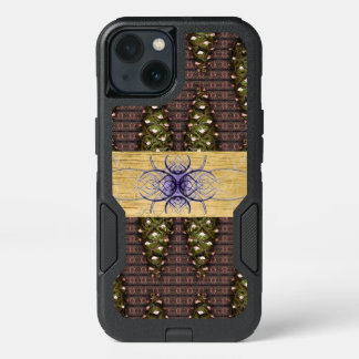 Pine Cone and wood iPhone 13 Case