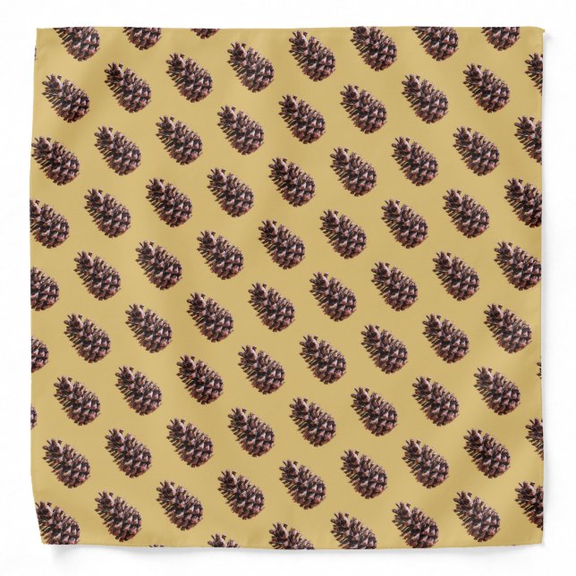 Pine Cone Bandana (Front)