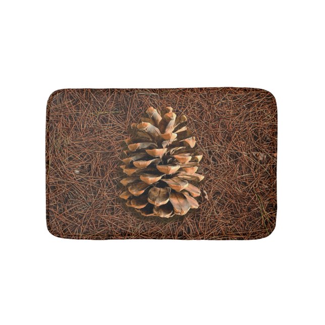 Pine Cone Bath Mat (Front)