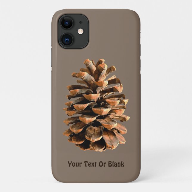 Pine Cone Case-Mate iPhone Case (Back)