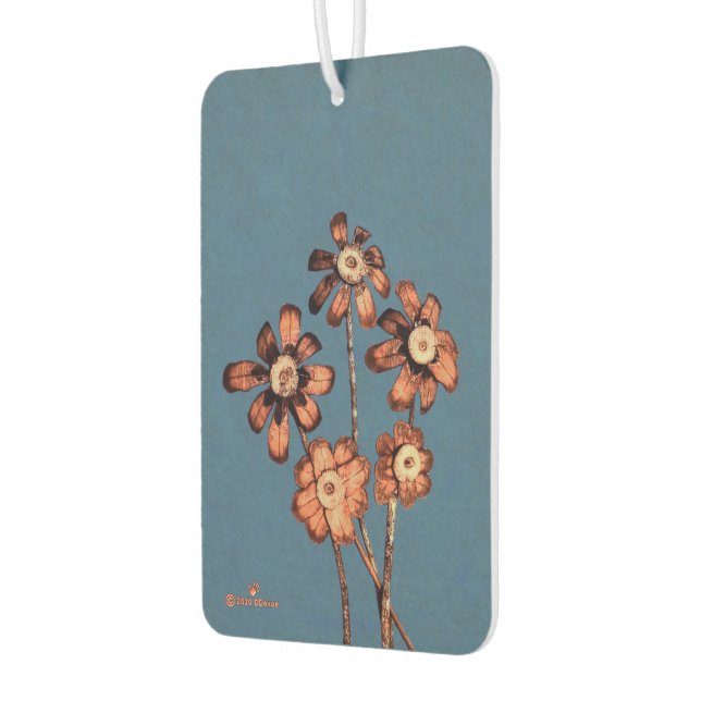 Pine Cone Flowers Air Freshener (Left)