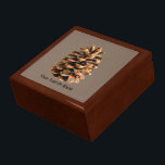 Pine Cone Gift Box<br><div class="desc">A digital rendering of a pine cone from Ma'alot-Tarshiha in northern Israel, the Galilee. Add your own text. The Aleppo Pine (Pinus halpensis), also known as the Jerusalem Pine is the only species of wild pine that grows in Israel. It is commonly accepted that the tree now called “pine” is...</div>