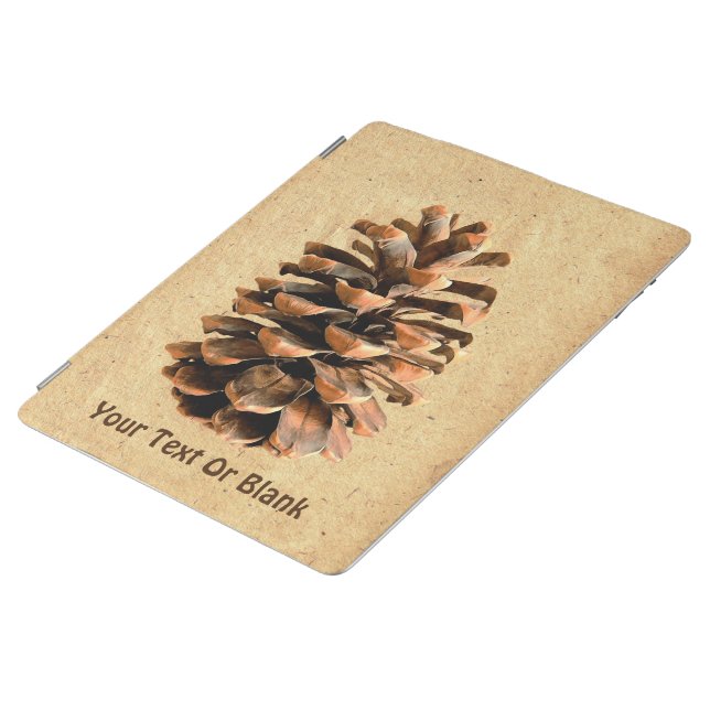 Pine Cone iPad Smart Cover (Side)