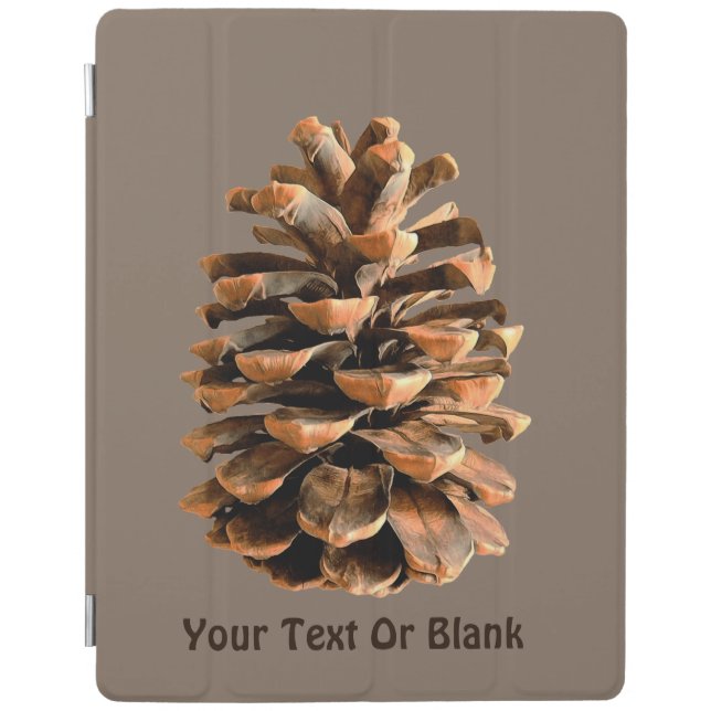 Pine Cone iPad Smart Cover (Front)