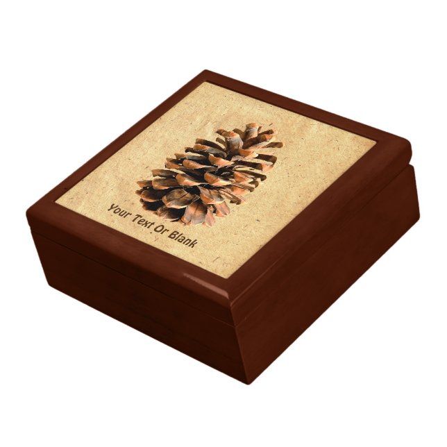 Pine Cone Jewelry Box (Side)