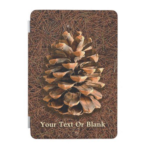 Pine Cone On Fallen Needles iPad Mini Cover