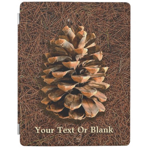 Pine Cone On Fallen Needles iPad Smart Cover