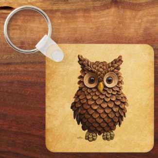 Pine Cone Owl