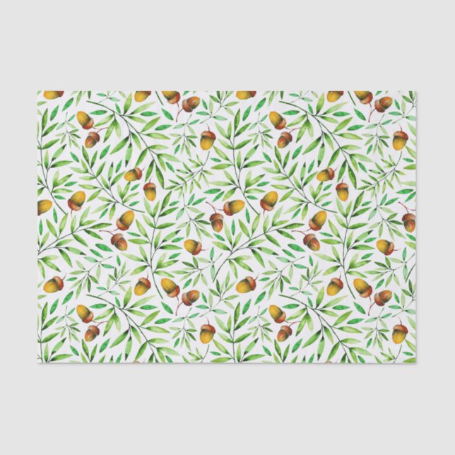 Pine Cone Pattern Tissue Paper (Front)