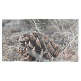 pine cone pillow case