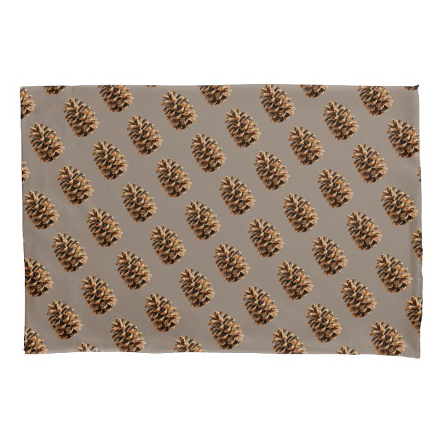 Pine Cone Pillow Case (Front)