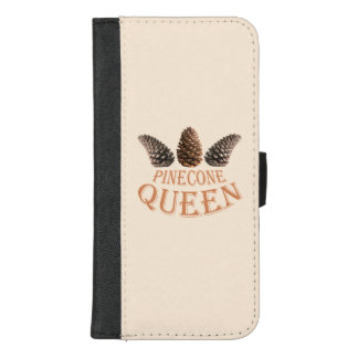 Pine cone queen iPhone 8/7 plus wallet case