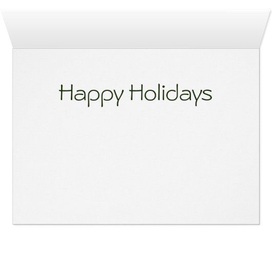 Pine Cone Seasons Greetings  (Inside Horizontal (Bottom))