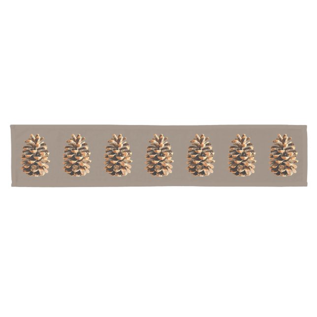 Pine Cone Short Table Runner (Horizontal)