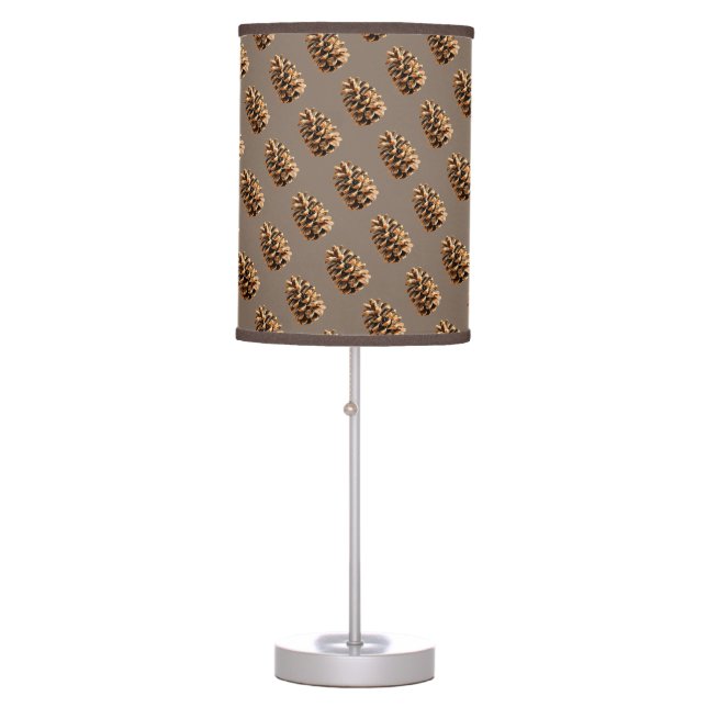 Pine Cone Table Lamp (Front)