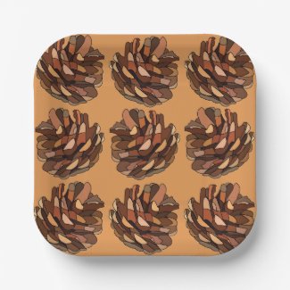 Pine Cone Winter Rustic Festive Party