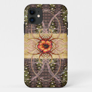 Pine Cones and A Scarlet Flower iPhone 11 Case