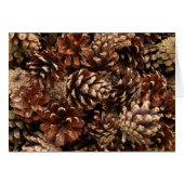 Pine Cones Blank Card (Front Horizontal)