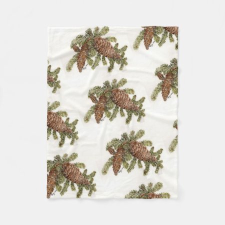 Pine Cones Blanket