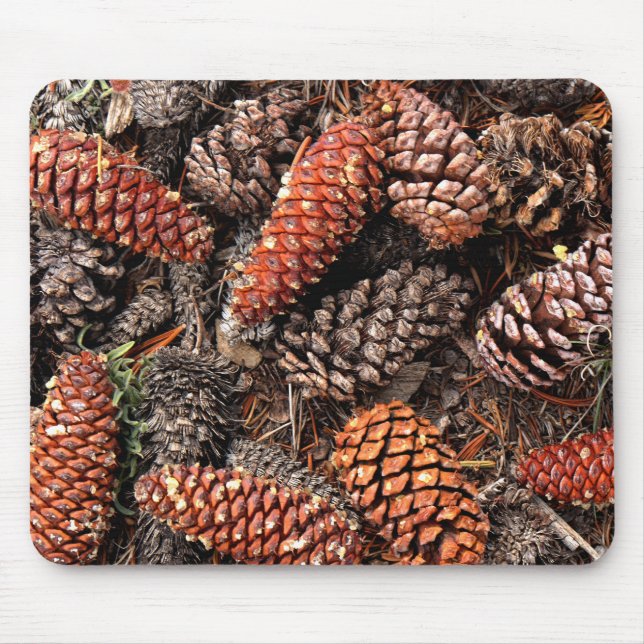 Pine Cones Mouse Pad (Front)