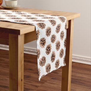 Pine Cones Table Runner