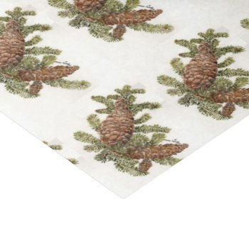 Pine Cones Tissue Paper by glorykmurphy at Zazzle