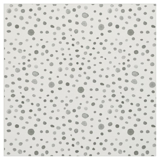 Pine Confetti Watercolor Dots Fabric