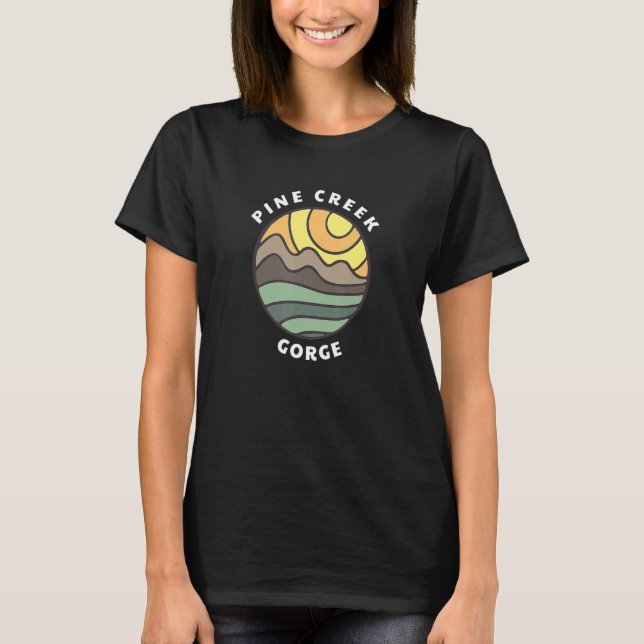 Pine Creek Gorge State Park Pennsylvania PA Souven T-Shirt (Front)