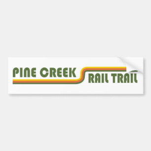 Pine Creek Rail Trail Bumper Sticker