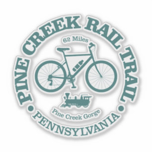 Pine Creek Rail Trail (cycling) Sticker