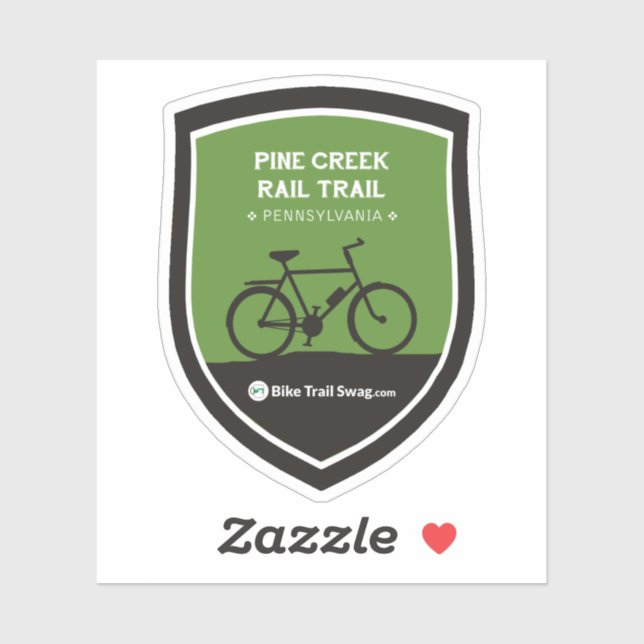 Pine Creek Rail Trail Sticker (Sheet)