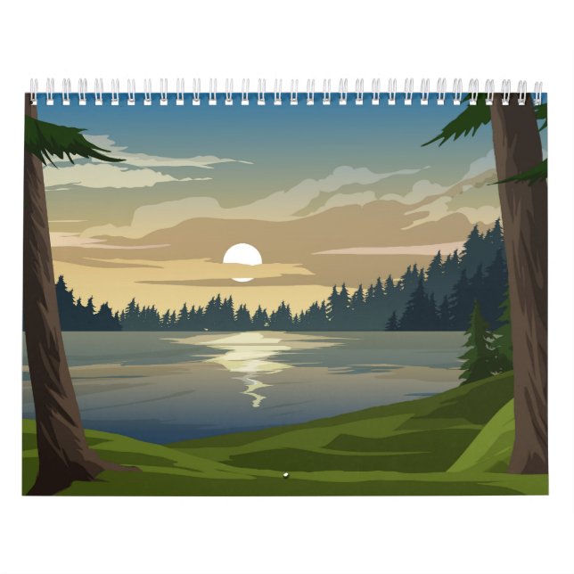 Pine Forest Calendar (Cover)