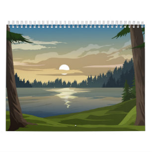 Pine Forest Calendar