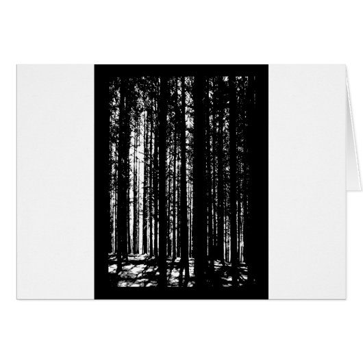 pine forest cards (Front Horizontal)