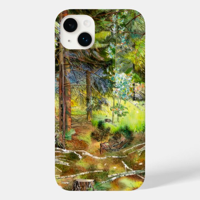 Pine forest Case-Mate iPhone case (Back)