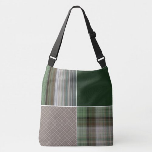 Pine Forest Colors Crossbody Bag