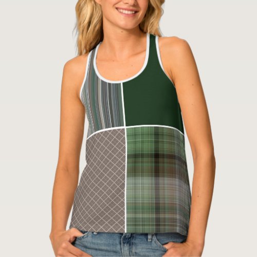 Pine Forest Colors Tank Top