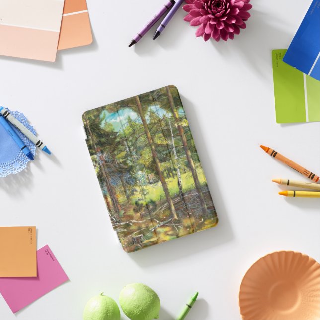 Pine forest iPad mini cover (In Situ)