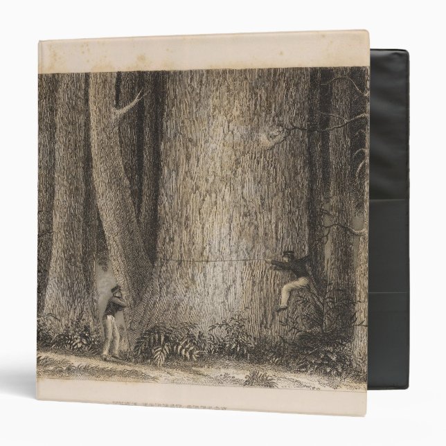Pine Forest, Oregon 3 Ring Binder (Front/Inside)