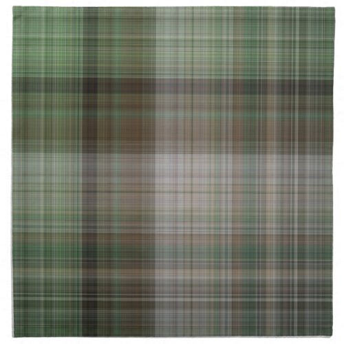 Pine Forest Plaid Cloth Napkin