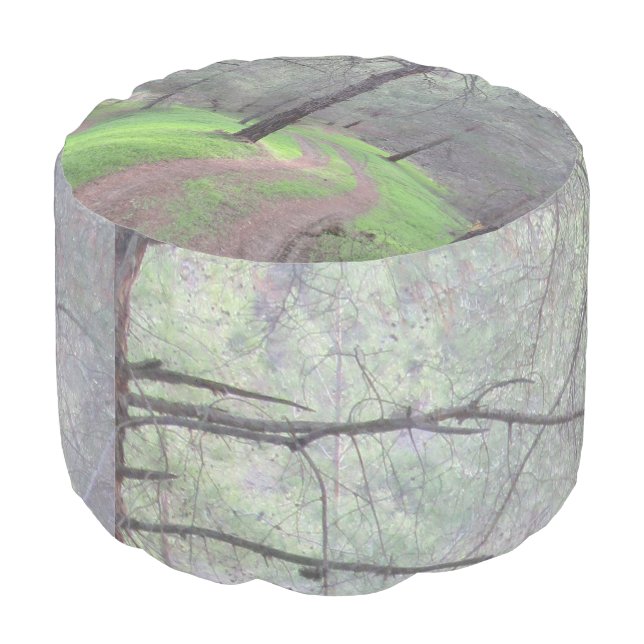 Pine Forest Road Pouf (Angled Back)