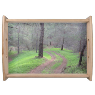 Pine Forest Road Serving Tray