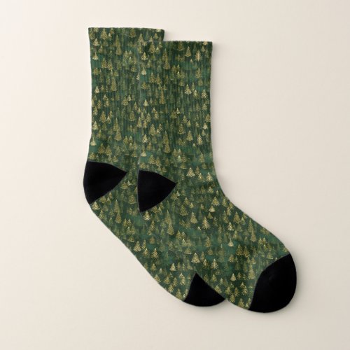 Pine Forest Socks