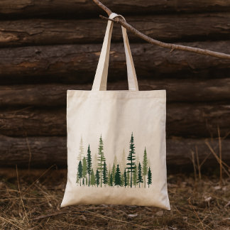Pine Forest Tote Bag