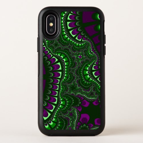 Pine Green Remix OtterBox Symmetry iPhone X Case