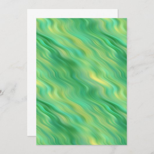Pine Green Wavy Texture (Front/Back)