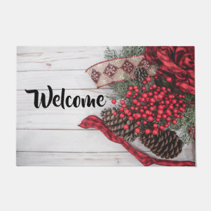 Pine & Holly Collection Doormat